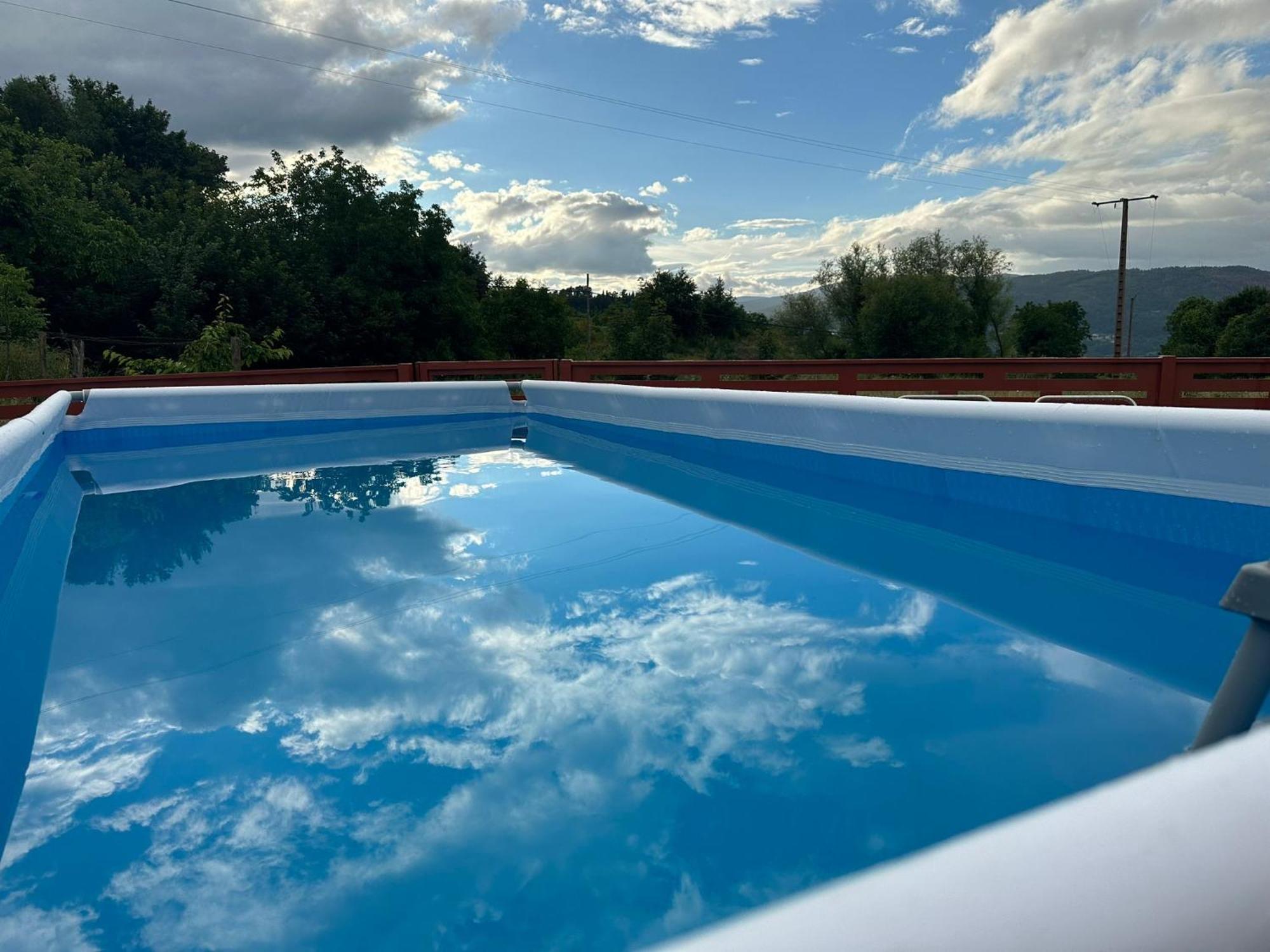 Villa Casa La Oveja Negra, Con Piscina Ourense Esterno foto