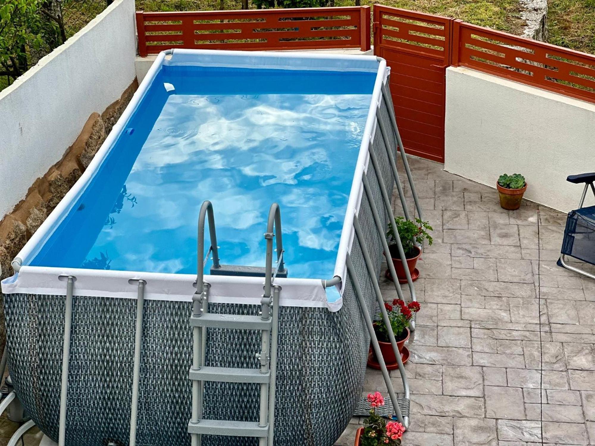 Villa Casa La Oveja Negra, Con Piscina Ourense Esterno foto